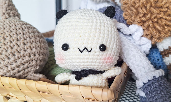 mały miś amigurumi bezpłatny schemat po polsku