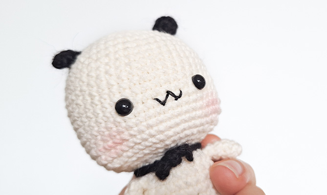 mini miś amigurumi schemat za darmo